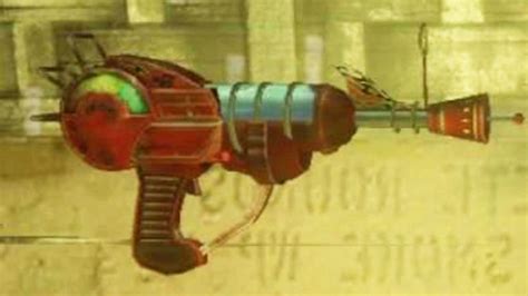 gun video game|Hit with a ray.